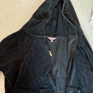Juicy Couture Black Hooded Jacket